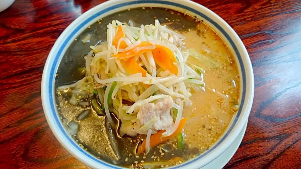 Snapdishの料理写真:黒みそ野菜ﾗｰﾒﾝ|稀輝さん