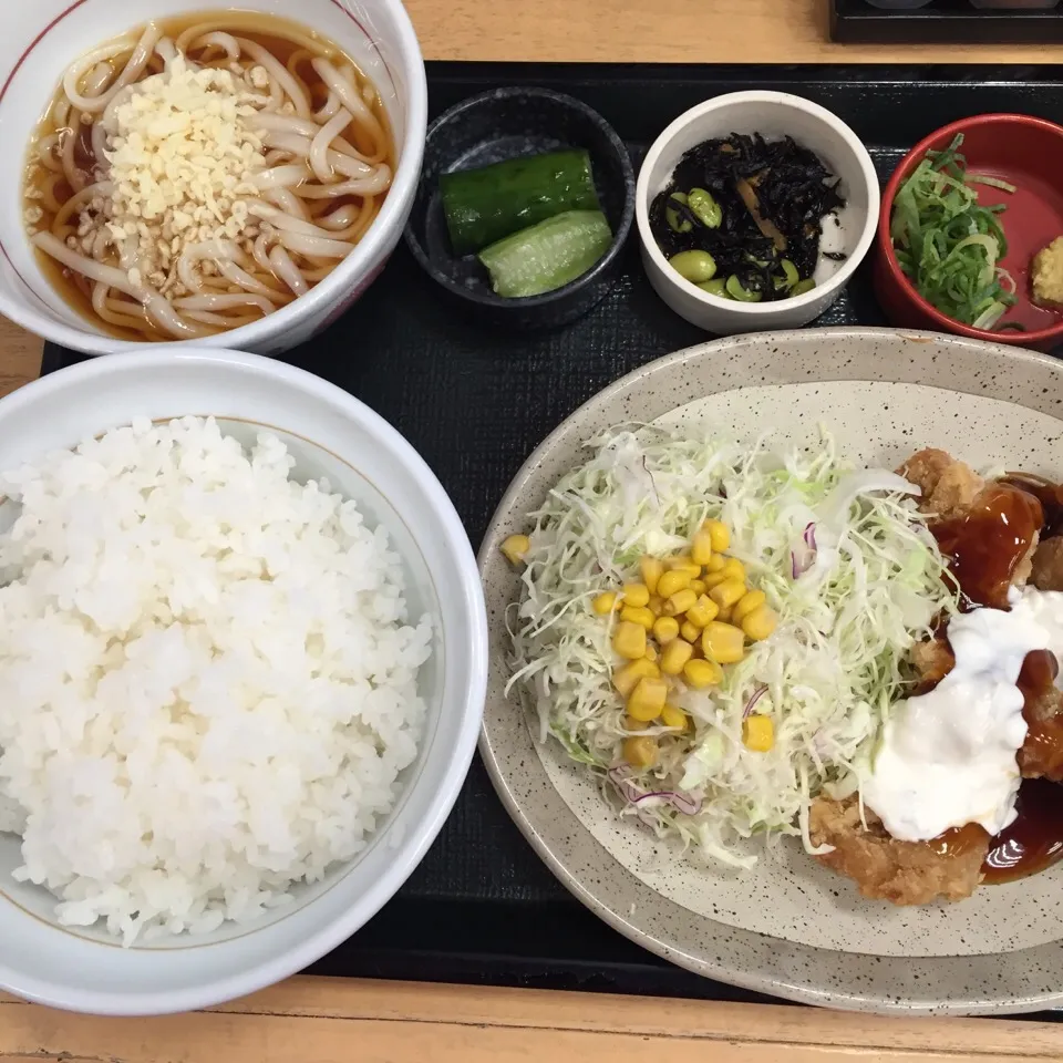 唐揚げ定食|アクちゃんさん