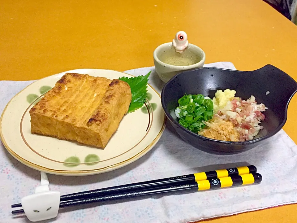 焼き厚揚げ!  (^-^)|Kei Satoさん