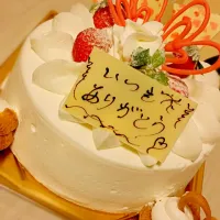 Snapdishの料理写真:誕生日ケーキ！|まるさん