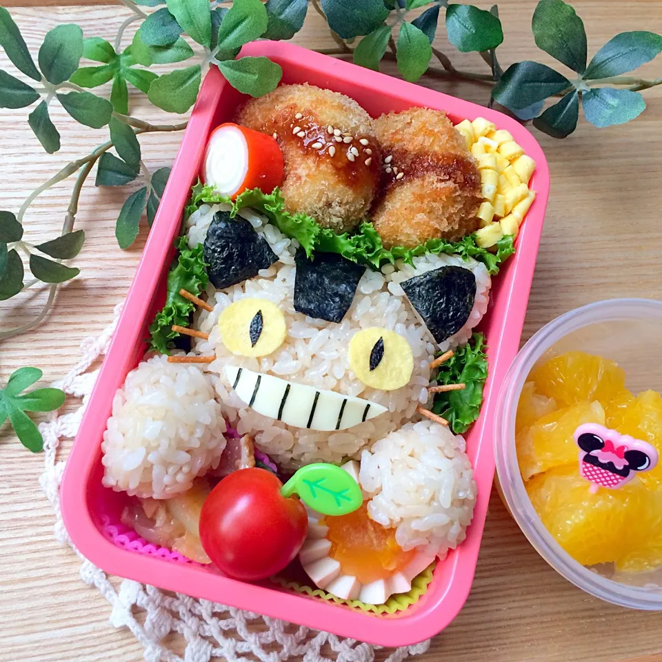 Snapdishの料理写真:ねこバス弁当|39biscuitさん