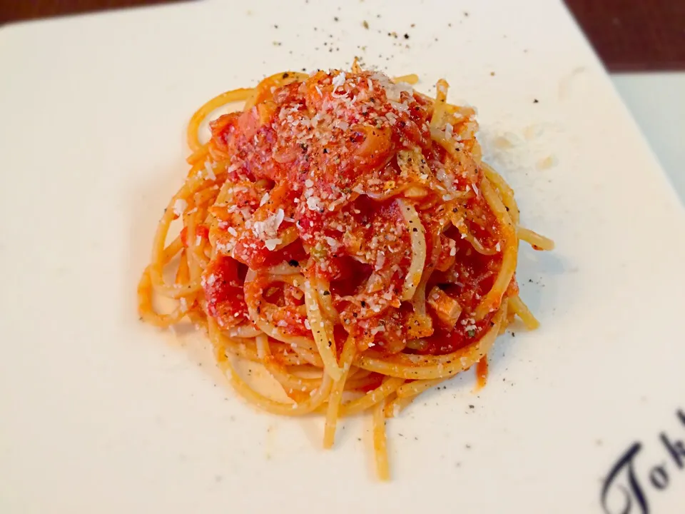 Spaghetti all'amatriciana
アマトリチャーナ|Tokkioさん