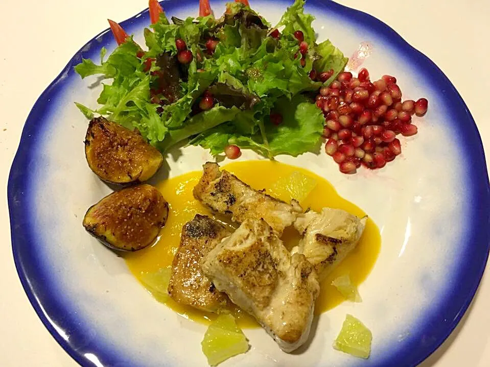 Bonito with mango sauce|Guillermoさん