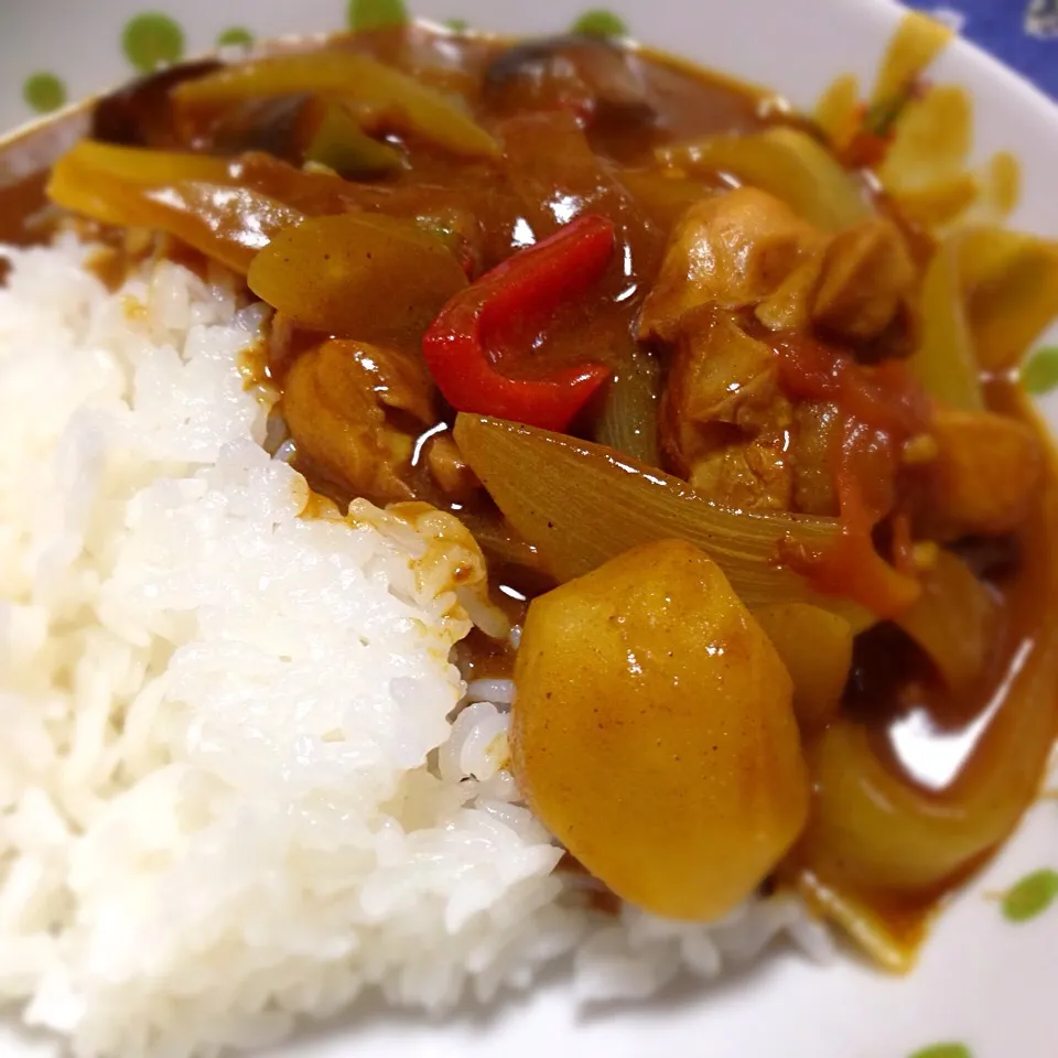 ⌘ゴロゴロ野菜とチキンのカレー⌘|venerdiさん