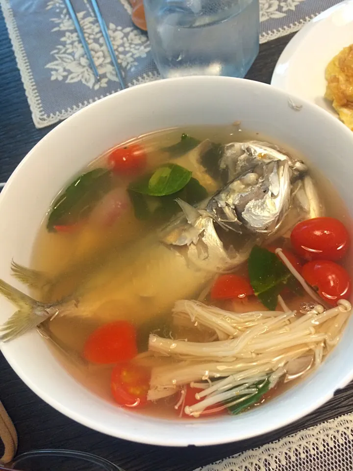 ต้มยำปลาทู/ Tomyam mackerel|SaSaさん