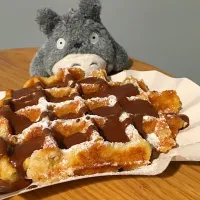 Snapdishの料理写真:Waffle with nutella|misskleponさん