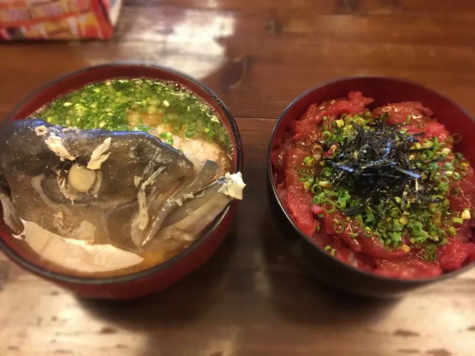 魚汁、マグロ丼セット|エイコーワールドさん