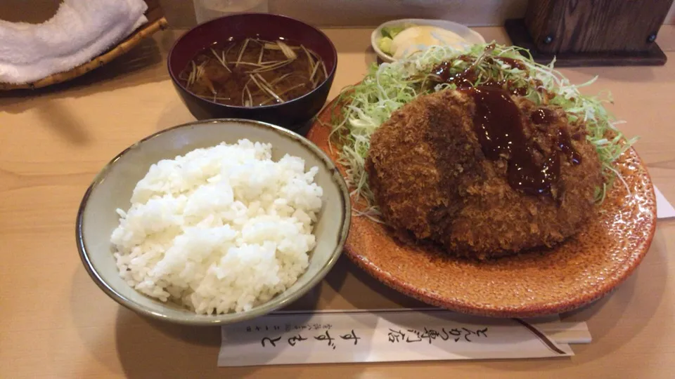 メンチカツ定食|おっちさん