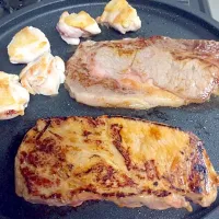 Snapdishの料理写真:カーボンプレートで焼肉|NANAさん