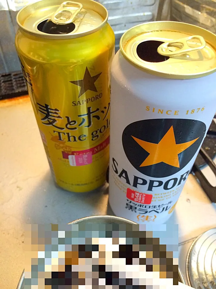 Snapdishの料理写真:2016年8月29日 20時30分… とりビー（取り敢えず、ビールね❗️） って、この死語…どれだけの人が今でも使ってるんだろ⁇|風流料理人さん