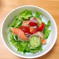 スモークサーモンのマリネ
