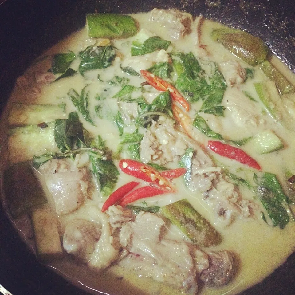 แกงเขียวหวานไก่ green curry|SaSaさん