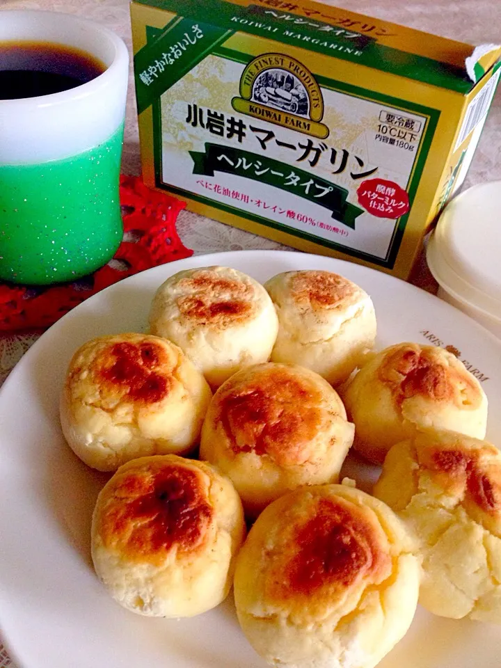 米粉と薄力粉の豆腐パン🍞ソーダブレッド|SUN.yokotanさん