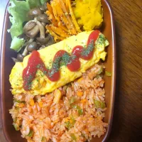 Snapdishの料理写真:オムライス弁当|しょうこさん