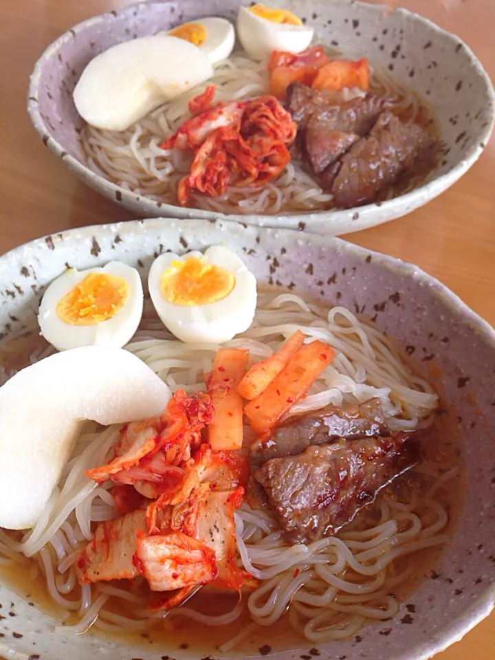 冷麺🍜焼肉のっけ|Yu Yu mamaさん