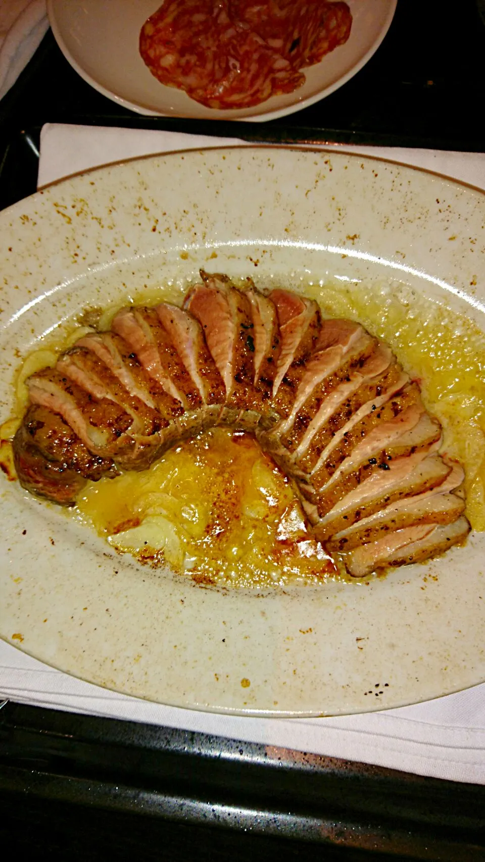 Snapdishの料理写真:鴨肉のロースト|あーるさん