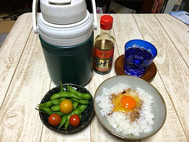 今日の男飯(⌒-⌒; )テニス前の軽食♫
シンプルイズベスト♫|ひーちゃんさん