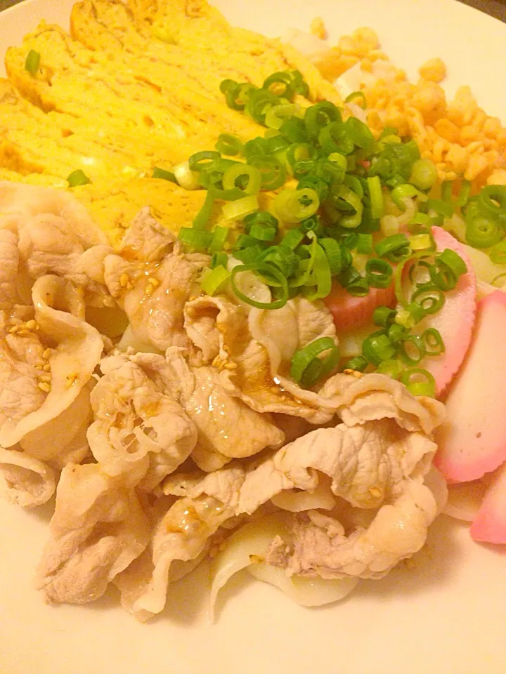 そば茶屋風 冷やしごまだれうどん|どすきり あいこさん