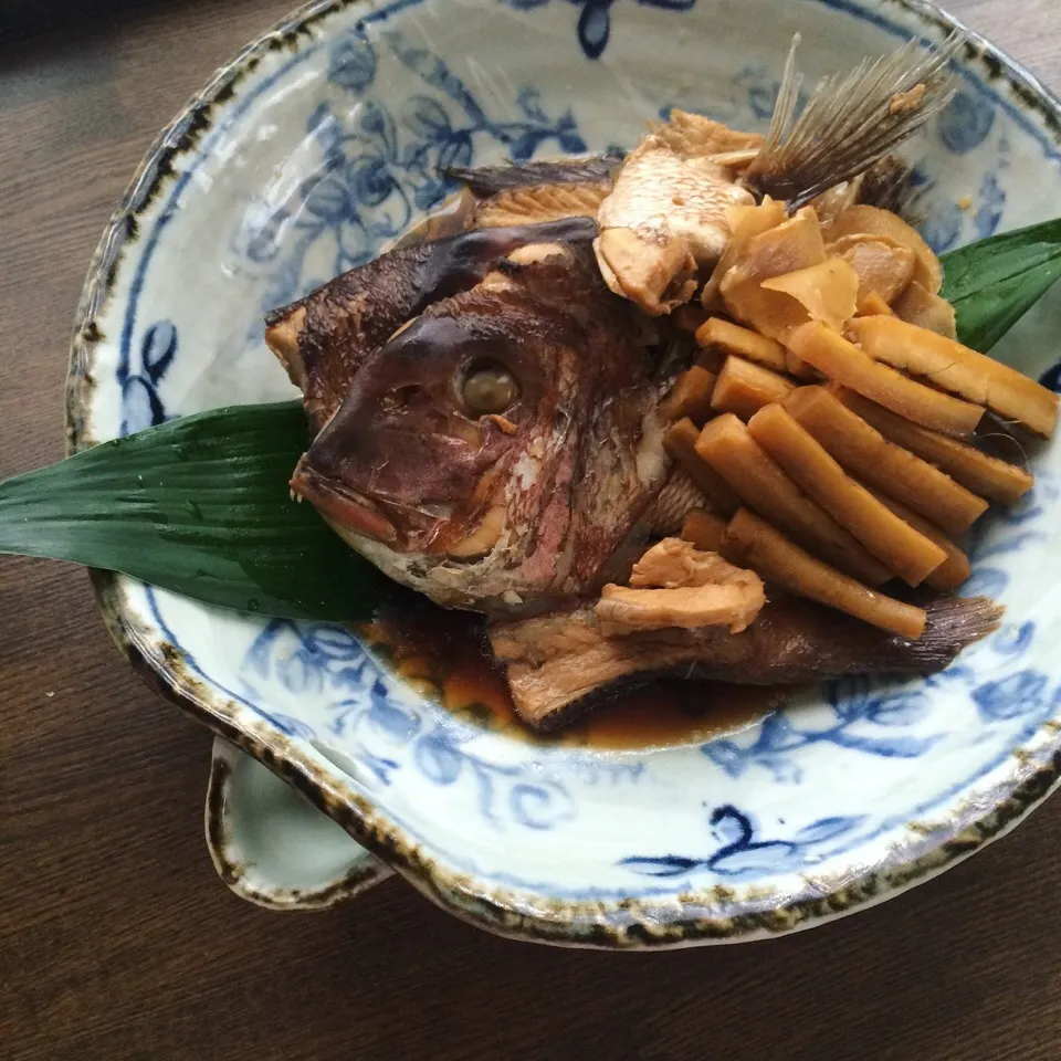 Snapdishの料理写真:鯛のあら炊き☆|kayoさん