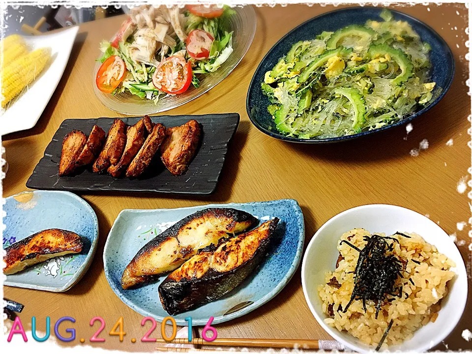 8/24の夕ご飯🍴|みきぴょん♪さん