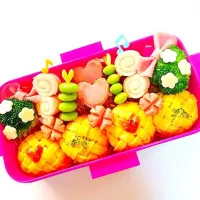 今日の❀学童弁当❀|もえかなやんさん