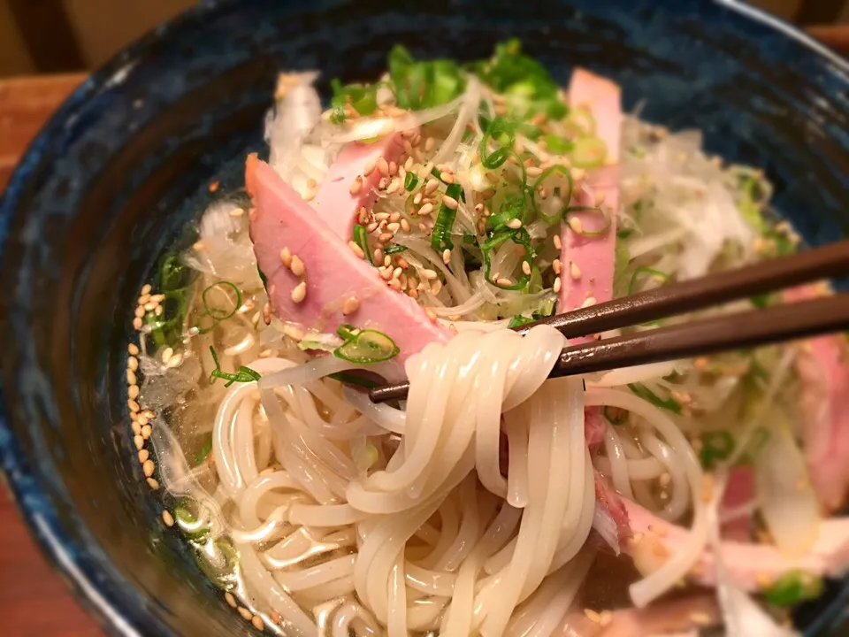 ねぎチャーシューそうめん5|半田手延べそうめんの店 阿波や壱兆さん