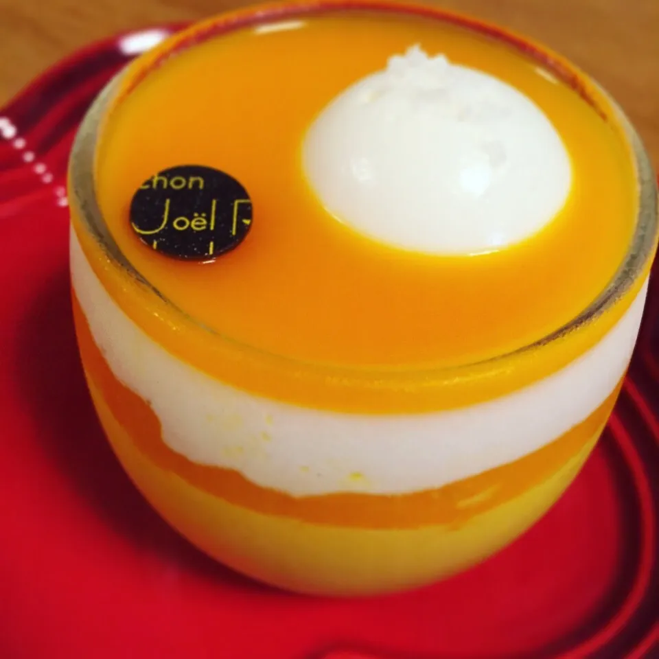 #マンゴープリン #mango #mangopudding #joelrobuchon #フルーツ #fruits #スイーツ男子 #sweets #スイーツ|MORiさん