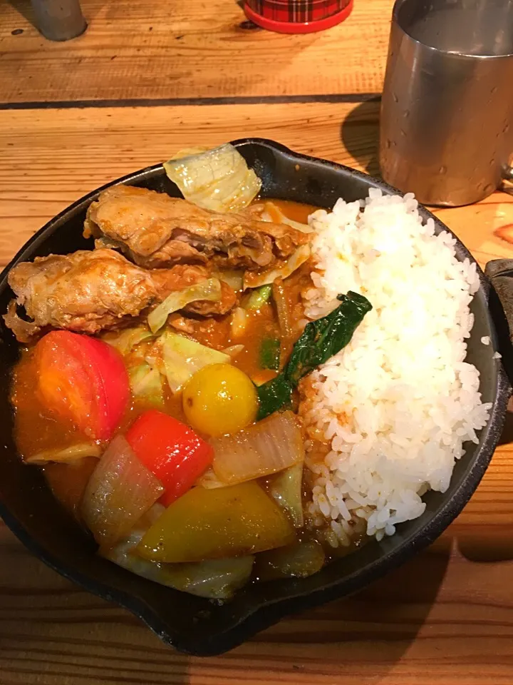 Snapdishの料理写真:Campの1日分の野菜カレー@品川|Yasuhiro Koikeさん