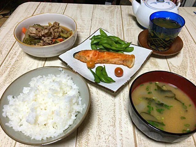 今日の男飯(⌒-⌒; )純和風♫|ひーちゃんさん