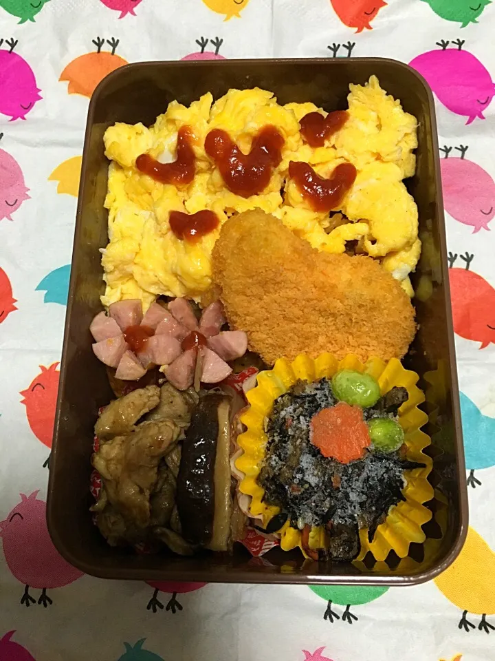 オムライス弁当|こむぎさん