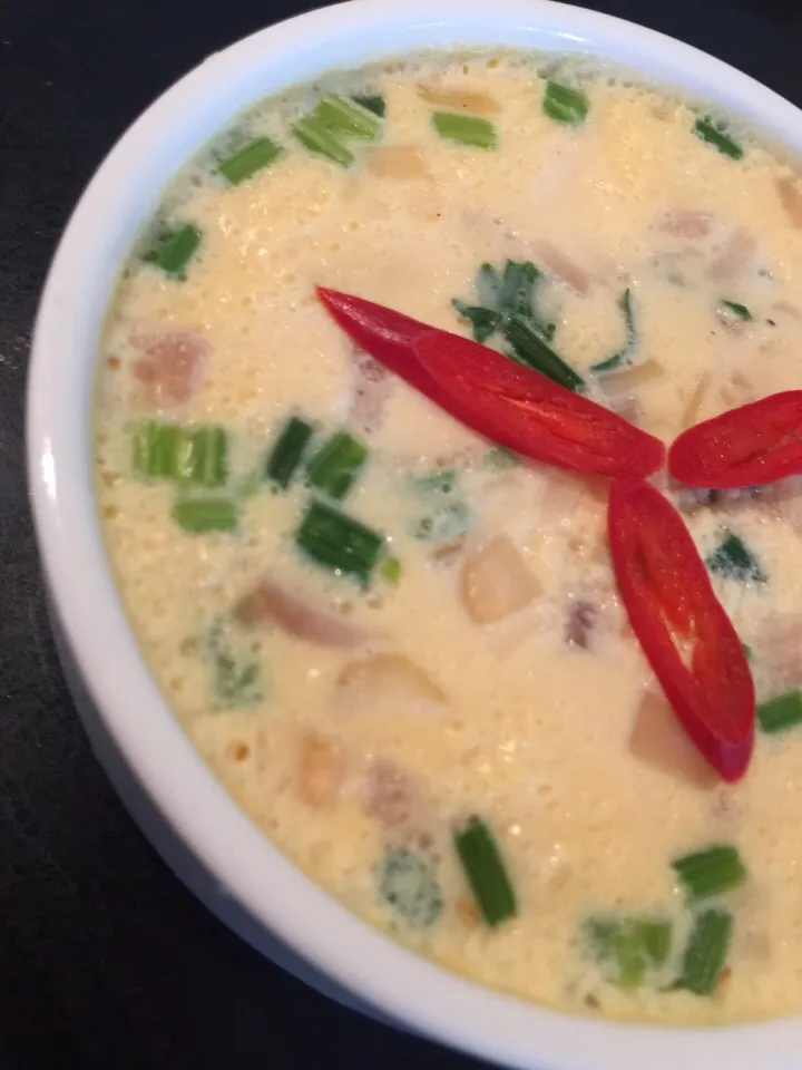 Snapdishの料理写真:Savory Egg Chicken Custard.|Joha Hassanさん