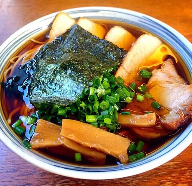 朝ラーメン 纏 焼津市 温の並 ramen|ガク魁‼︎男飯さん