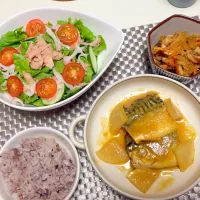 サバの味噌煮に挑戦してみました😁🍴