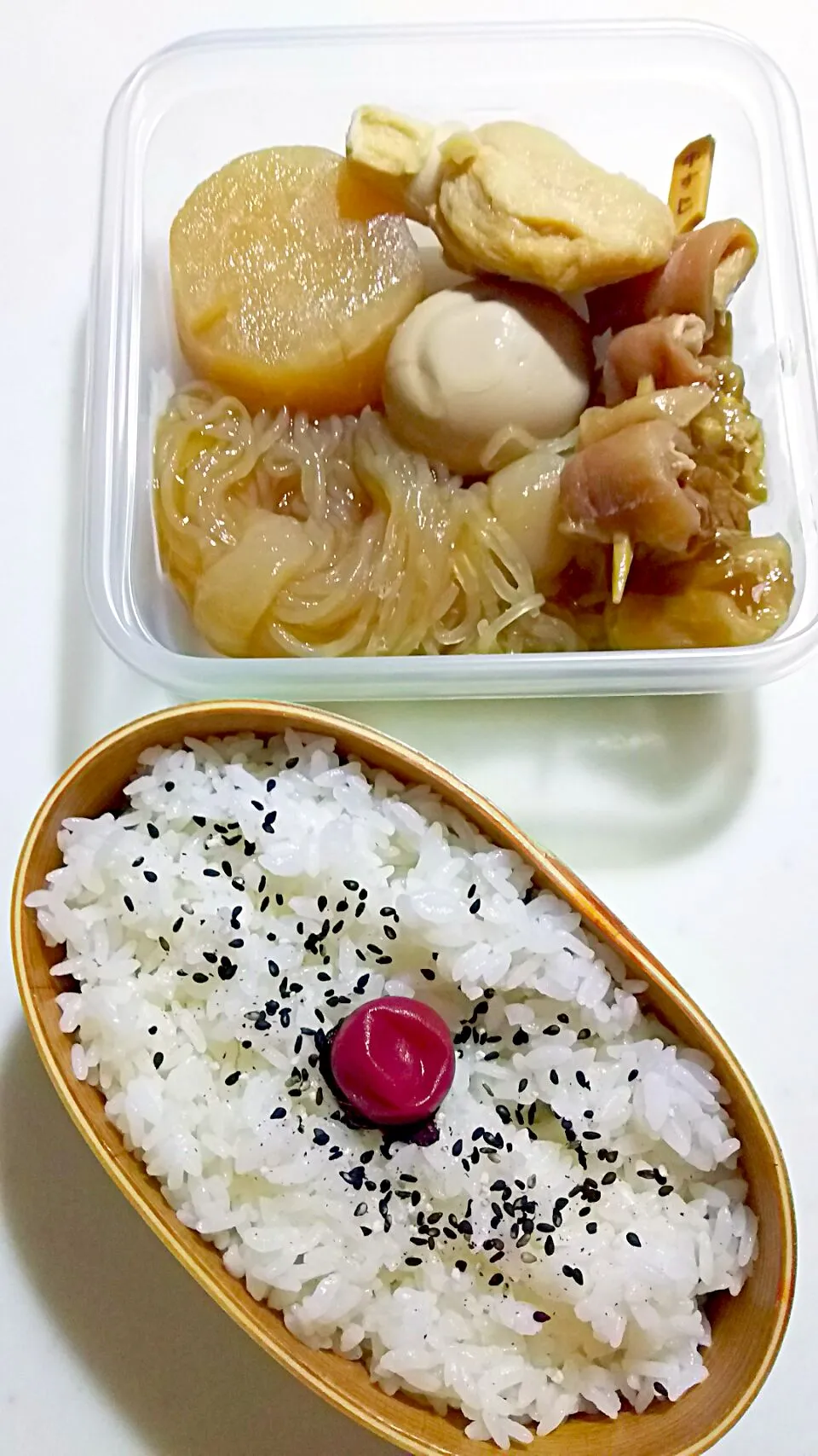 9／2     今日のお弁当  ～    おでん弁当    ～|ｌａｖｅｎｄｅｒｆ❜mさん