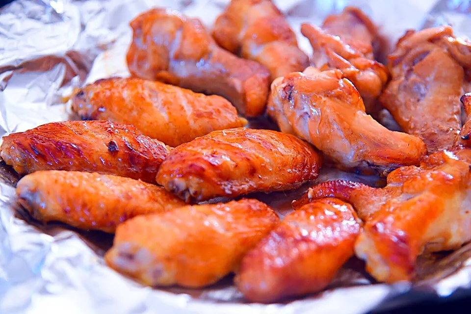 Roast chicken wing nibbles，soy suace and honey flavour.|Joyce Wさん