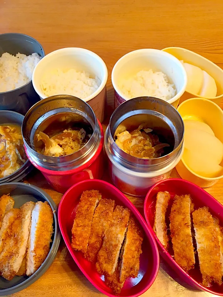 昼まであったかカツ丼弁当|ツインズママさん