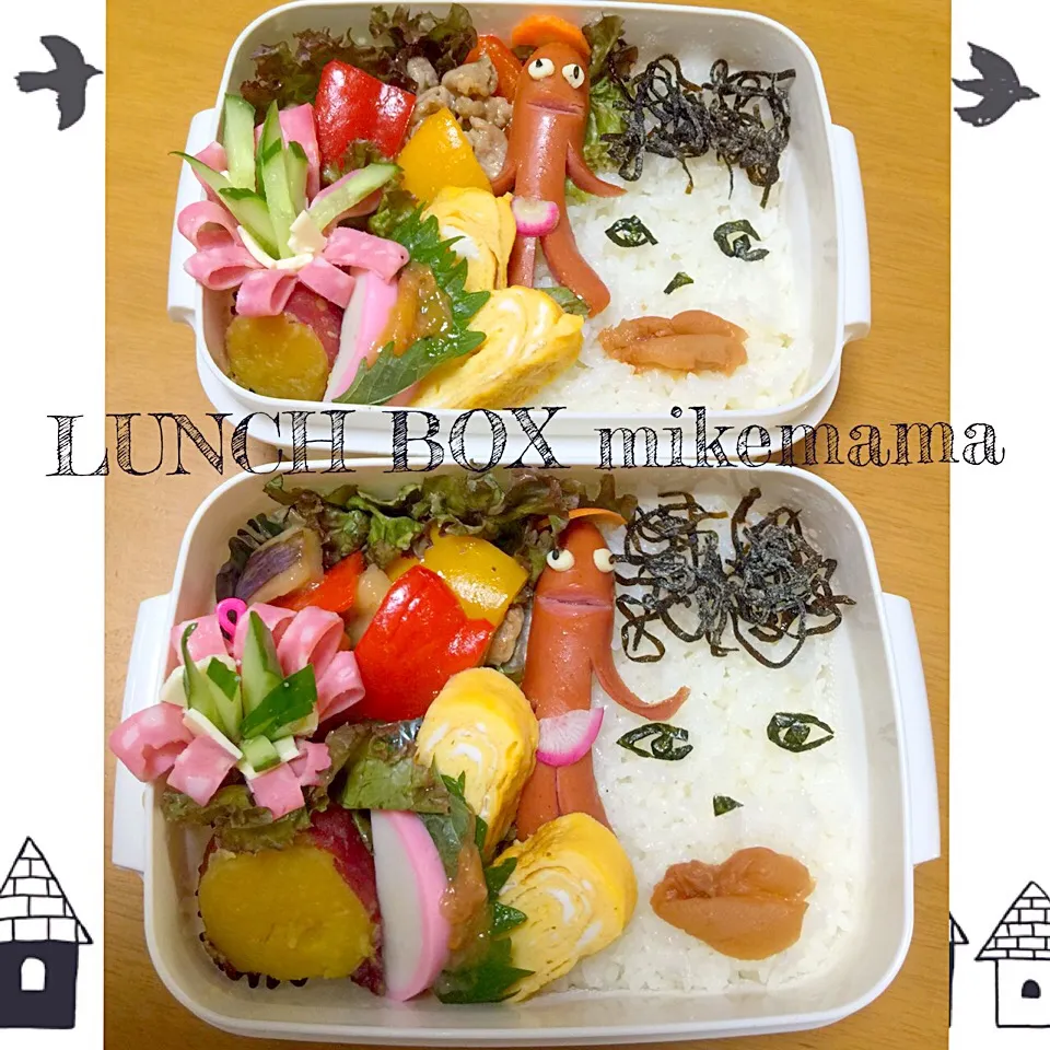 息子＆旦那弁当|miyukiさん