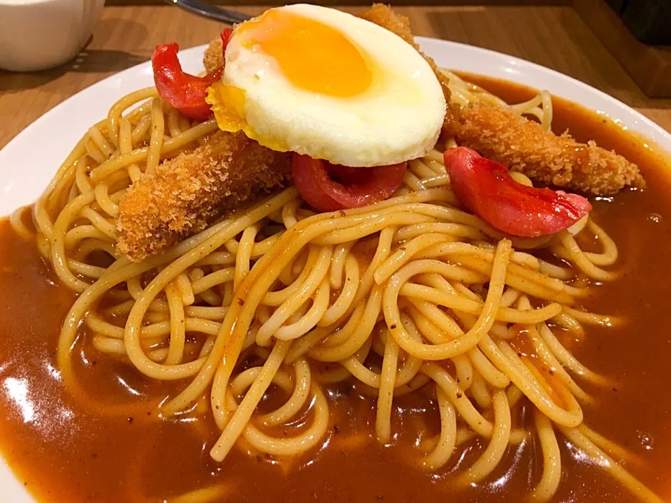 Snapdishの料理写真:バイキング
（あんかけスパ）|Agaricusさん