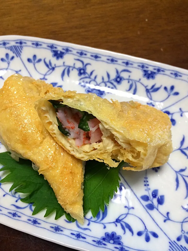 カニと大葉の湯葉包み揚げ|Yoko Takemasaさん