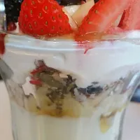 Snapdishの料理写真:Fruit, Chia, Granola & Yogurt Parfait|Christina Sasserさん