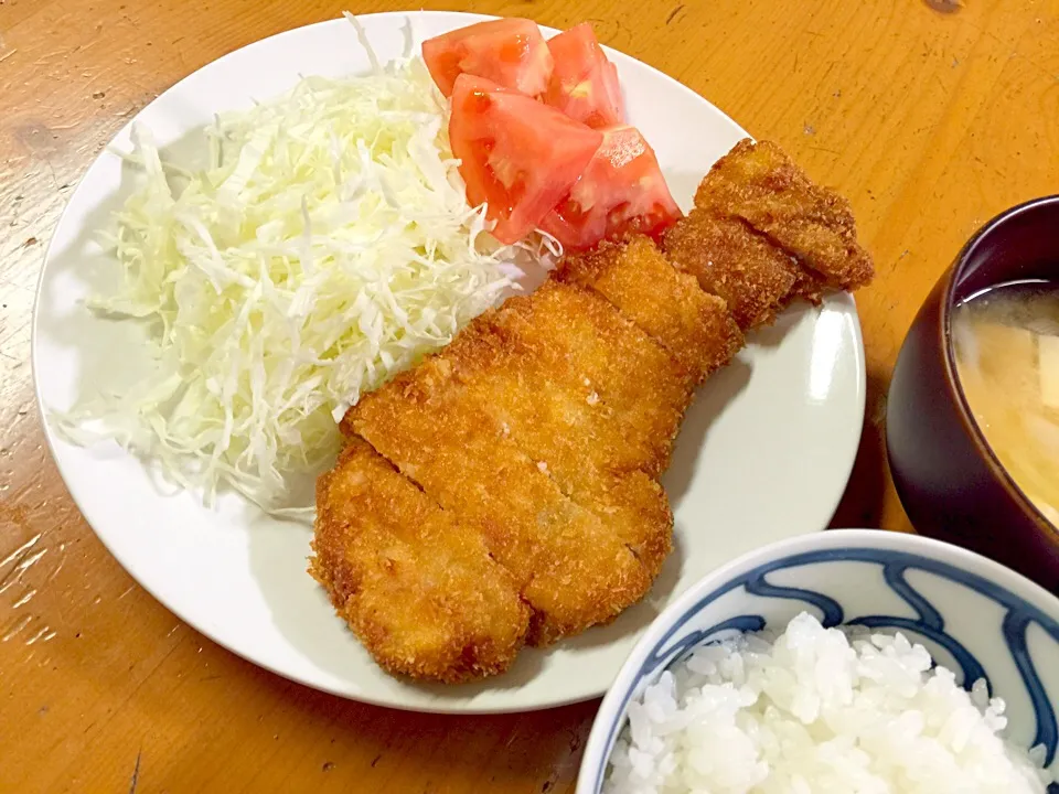 新学期前の恒例のとんかつ o(^_^)o|ルドルフさん