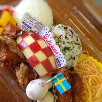 Snapdishの料理写真:男子高校生弁当|oliveoilさん