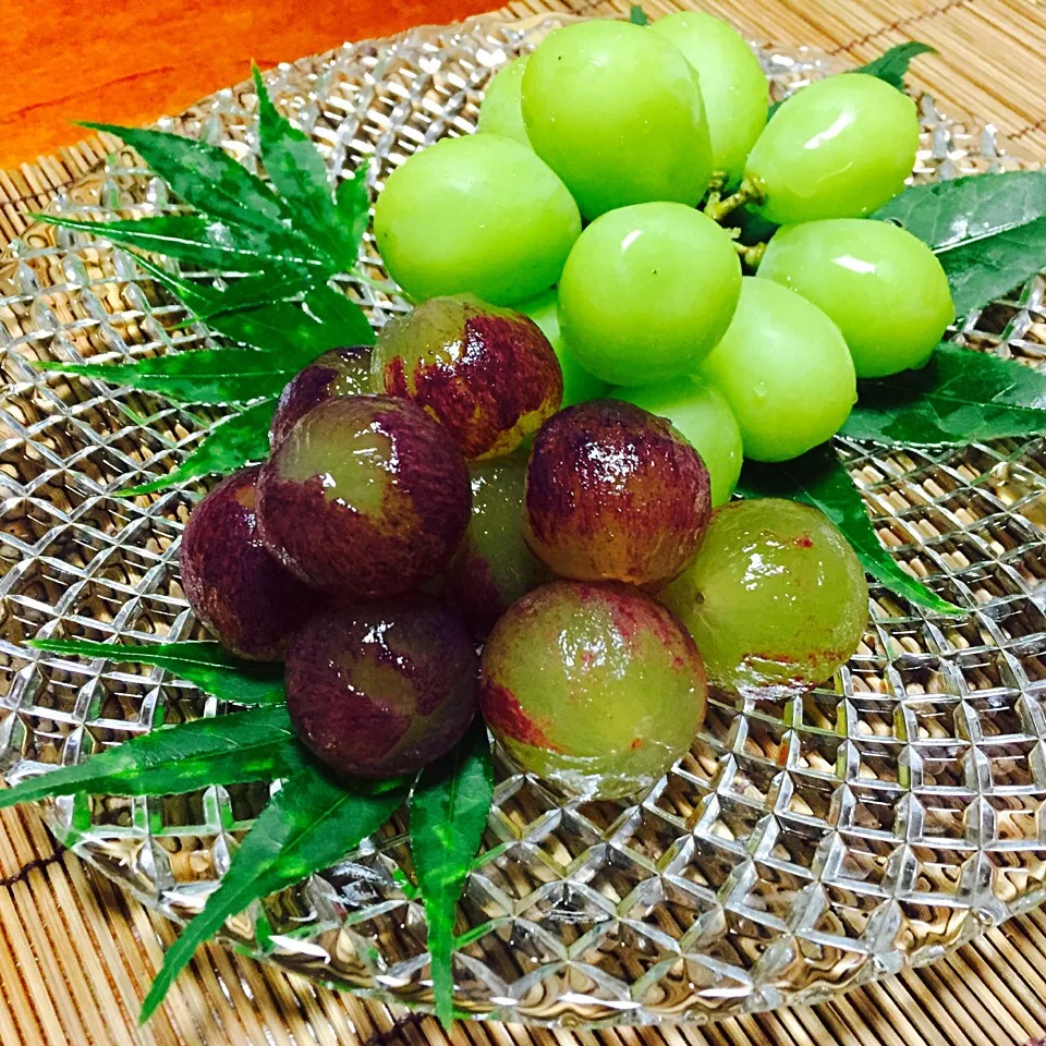 お家焼き肉のあとの水菓子🍇|ｋｚｓｙｋさん