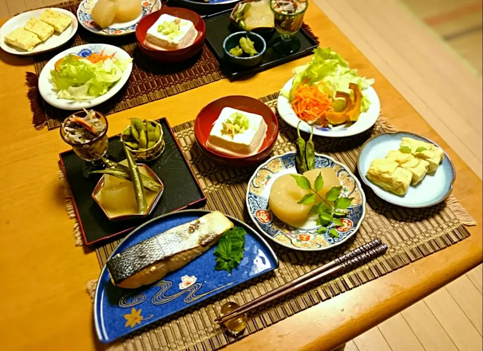 和食な夜ご飯🌃🍴|ゆず( ˘ ³˘)♥さん