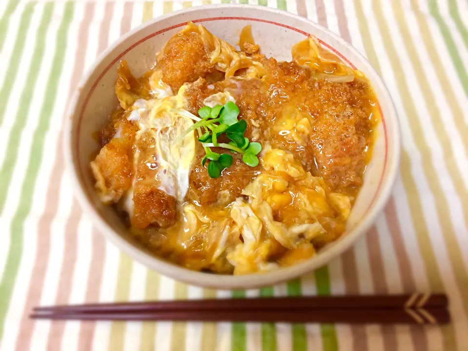 ふわトロっトンカツ丼♪|okinkinさん