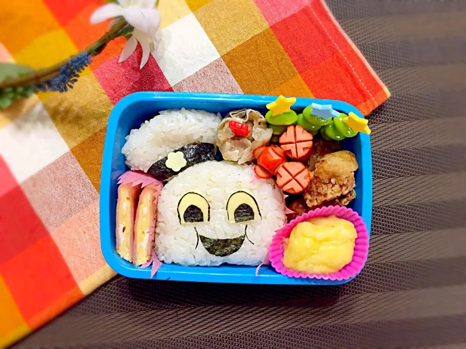 マシュマロマン弁当！|あきとんとんさん