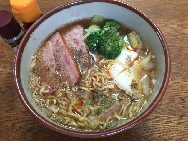 マルちゃん正麺🍜、醤油味❗️✩⃛꒰⁎⁍̴◡⁍̴⁎ ॢ꒱✨|サソリさん