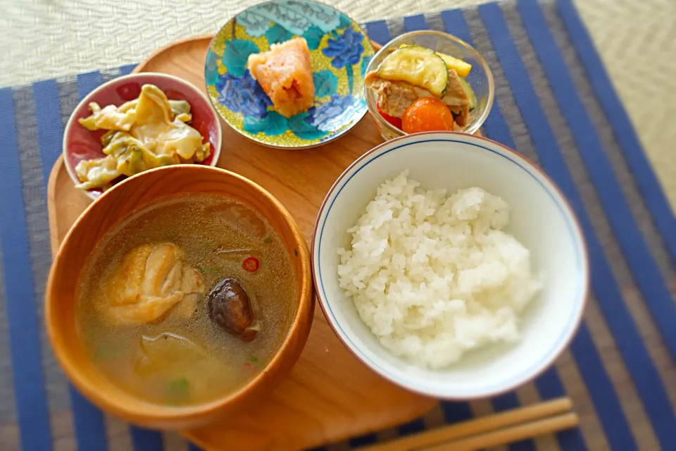 冬瓜と鶏モモ肉の中華スープ煮、椎茸入り|meirecipeさん