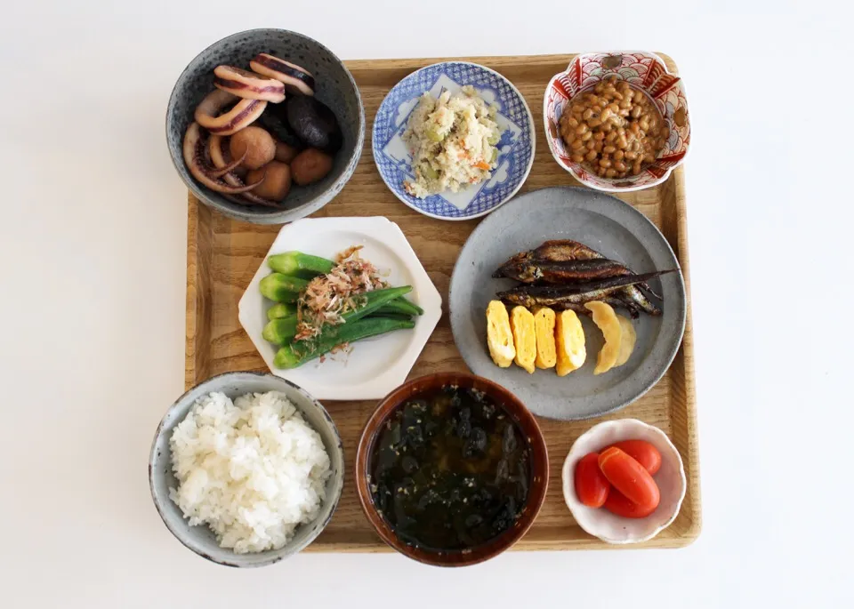 今日の朝ごはん|もも太郎さん