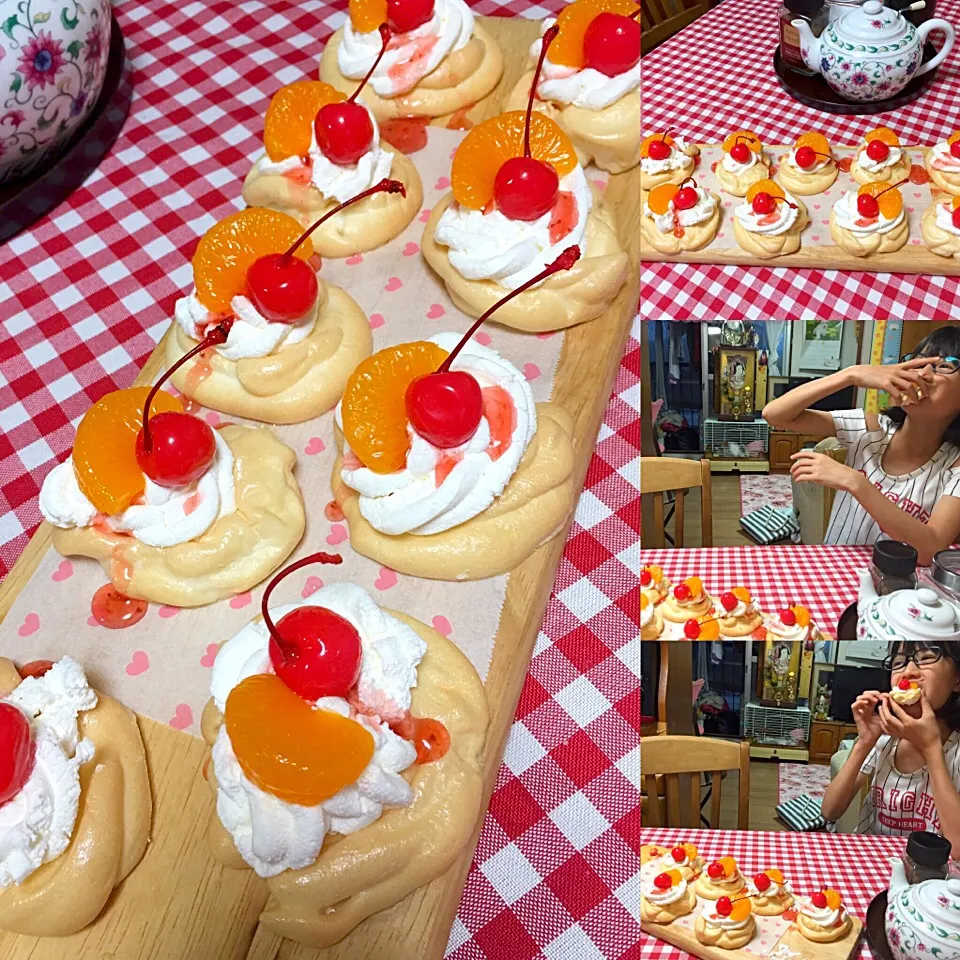 Pavlova/meringue cookies|Babyluv Cabrera Ocampoさん